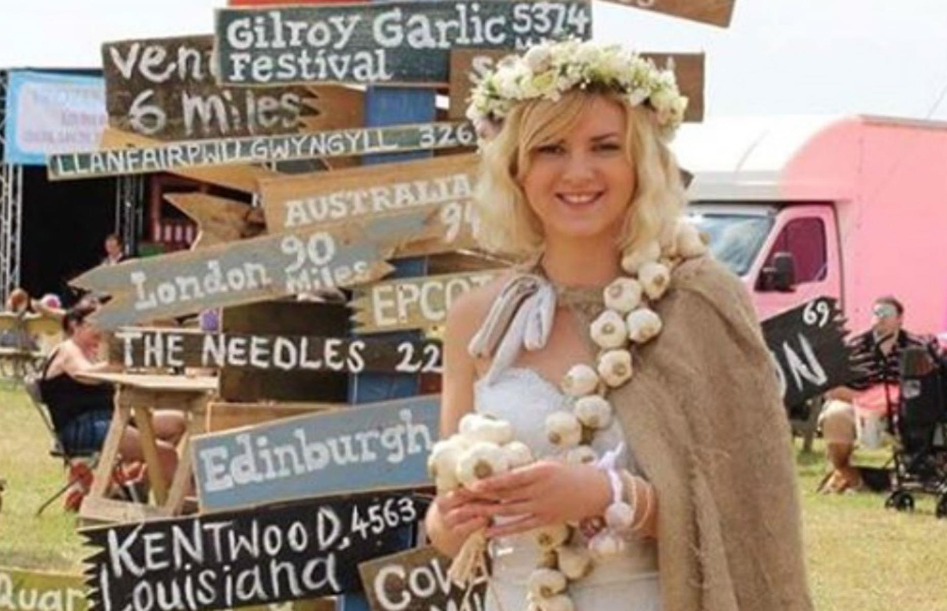 Garlic Festival, England 